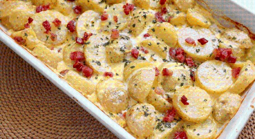 Elfelejted a tésztát, ha ezt a burgonyás carbonarát megkóstolod