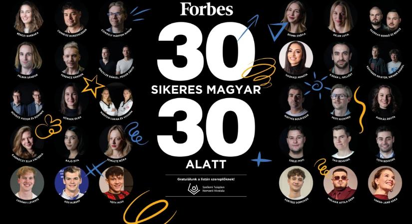 Harminc magyar fiatal, aki a jövőt írja – íme a Forbes 30under30 legújabb évfolyama!