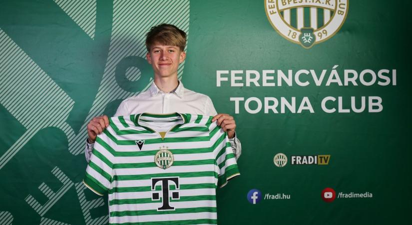 A kecskeméti Czéh Barnabás profi szerződést kapott az FTC-től