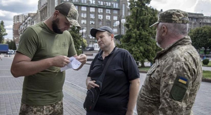 Lelőttek egy ukrán férfit, mert nem akart a frontra menni