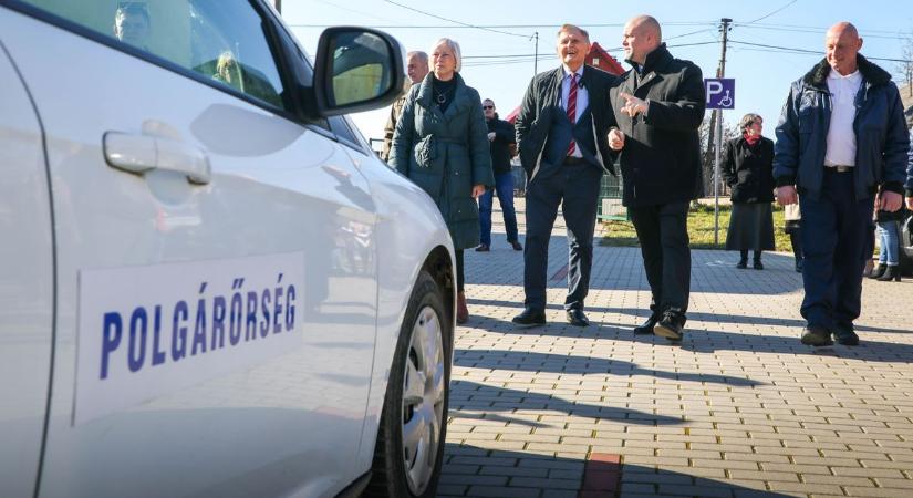 Technikai aranyeső hullott Alsózsolcán a bűncselekmények visszaszorítása érdekében - képekkel