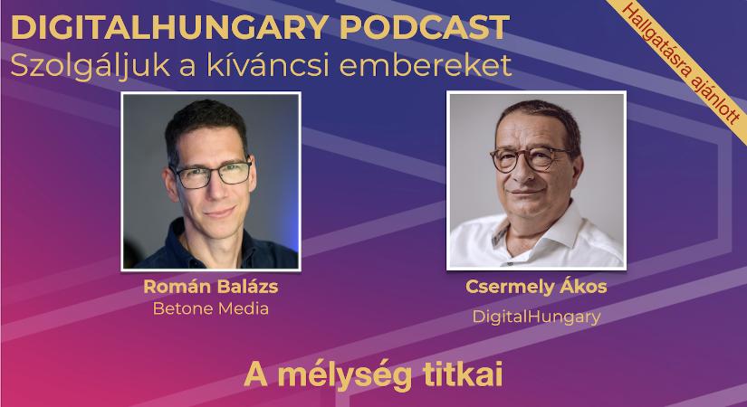 A mélység titkai - Beszélgetés Román Balázzsal - Podcast ajánló!