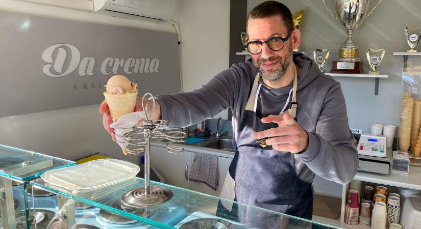 A februári tavaszban király került a tölcsérbe: az idei első fagyizás Zalában! (galéria)