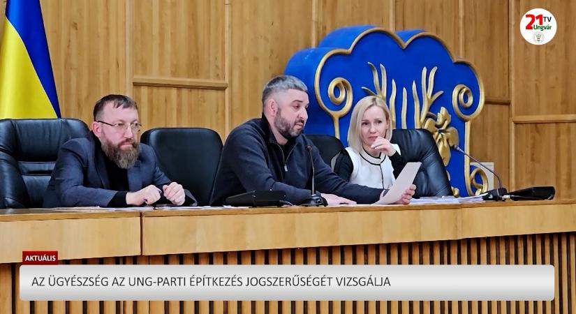 Aktuális (2026.02.26) - Az ügyészség az Ung-parti építkezés jogszerűségét vizsgálja (videó)