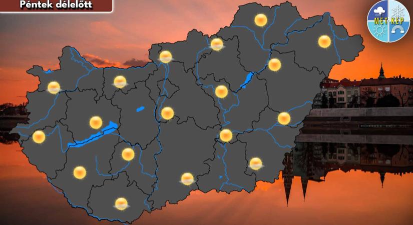 Sokat süthet a Nap, 15 fok körül is mérhetünk