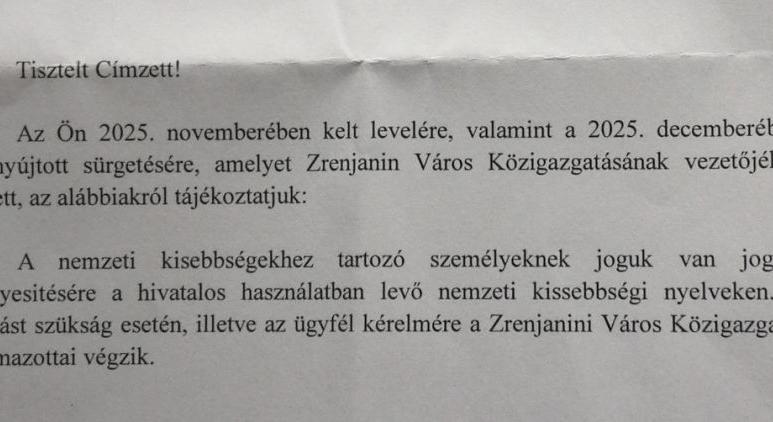 „Mi nem kértük, hogy fordítsa le”