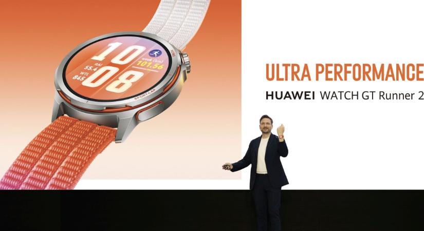 Bemutatkozott a Huawei futó órája