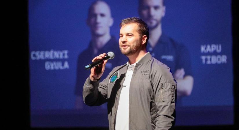 A világűr után Szombathelyre látogatott Kapu Tibor!- fotók, videó
