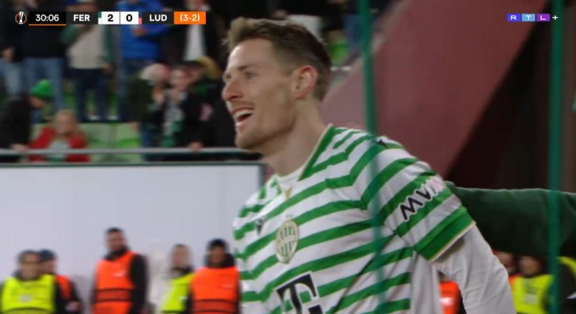 Fordított a Fradi, nyolcaddöntős az Európa-ligában
