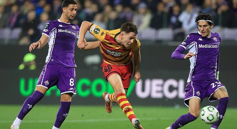 Konferencialiga: hiába a lengyel tini triplája, hosszabbításban továbbment a Fiorentina