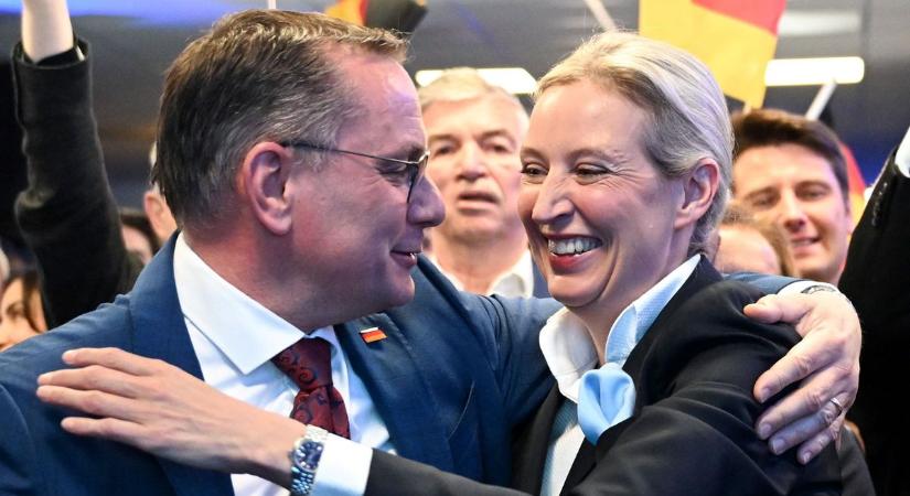 Történelmi fordulat Németországban: nagy győzelmet aratott az AfD