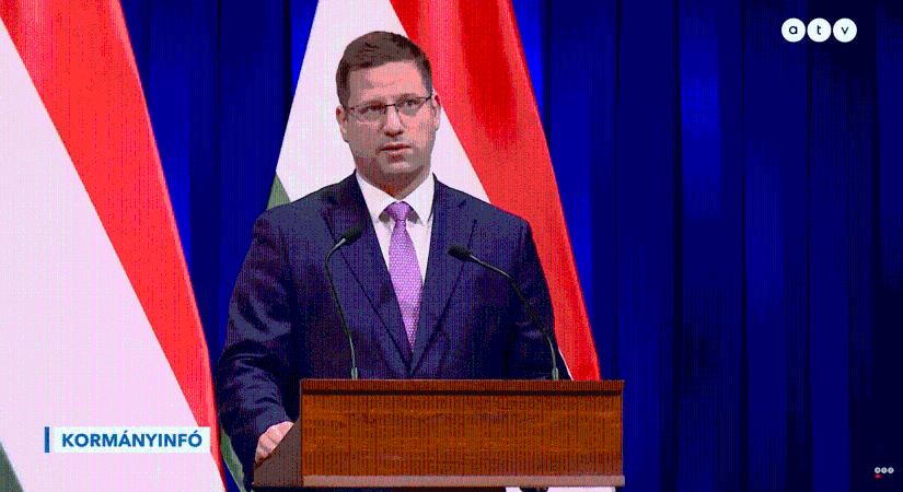 Gulyás: Ukrajna fenyegeti a magyar energiabiztonságot, de nem lesz szükségállapot