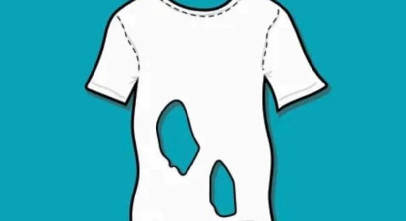 Hány lyukat látsz a pólón? 10-ből 8 ember elrontja a választ