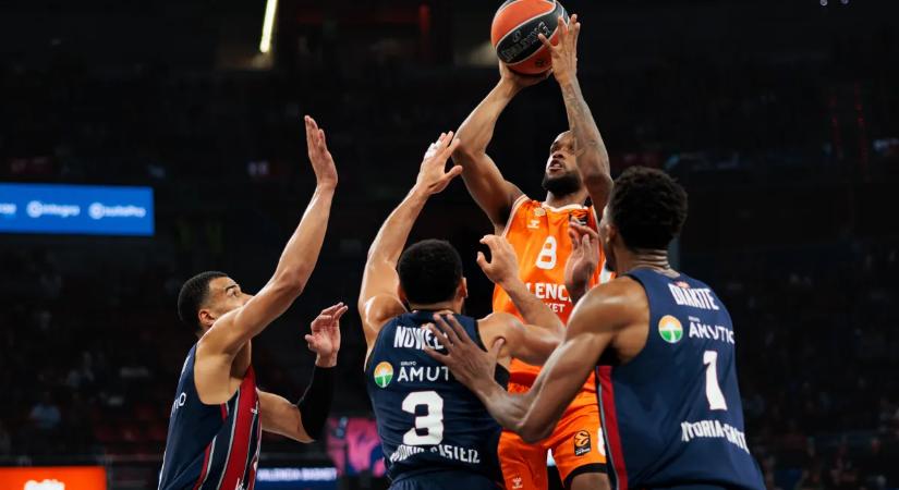 Otthon kapott ki a Panathinaikosz; simán nyert a Real Madrid és a Valencia a férfi kosárlabda Euroligában