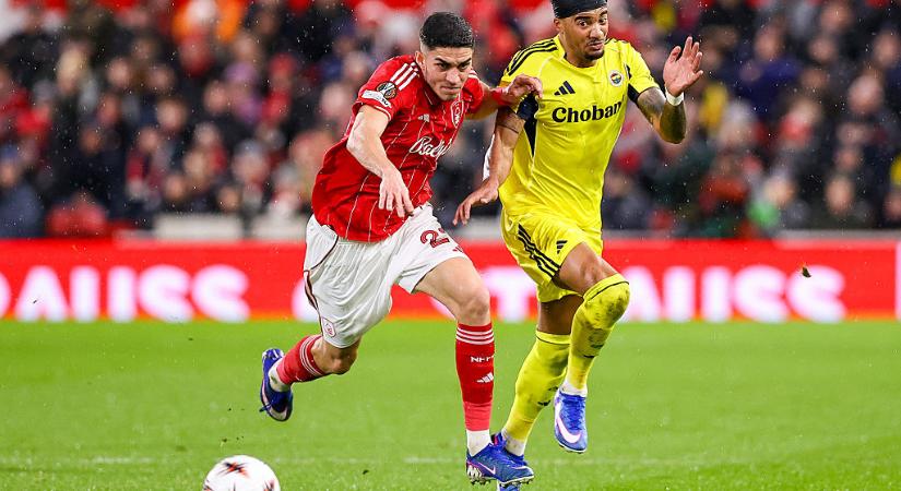 El: a Fenerbahce csak ráijeszteni tudott a Nottingham Forestre – EREDMÉNYEK, TOVÁBBJUTÓK