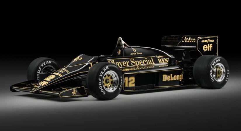 Két futamot is nyert ezzel a Lotusszal Ayrton Senna