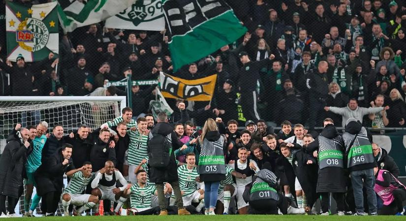 Képen a Fradi történelmi győzelme az Európa-ligában