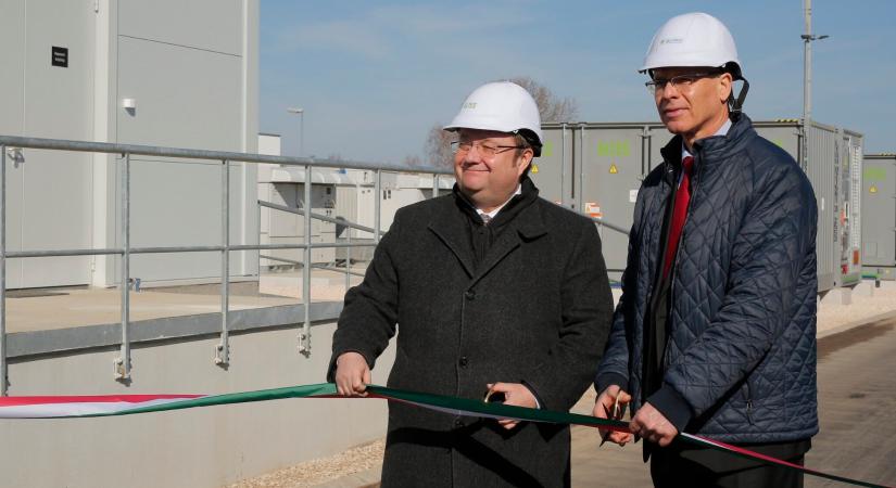 Így néz ki Magyarország legnagyobb villamosenergia-tárolója – most adták át