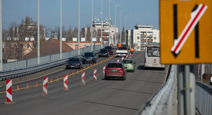 Folytatódik a Halasi úti felüljáró felújítása