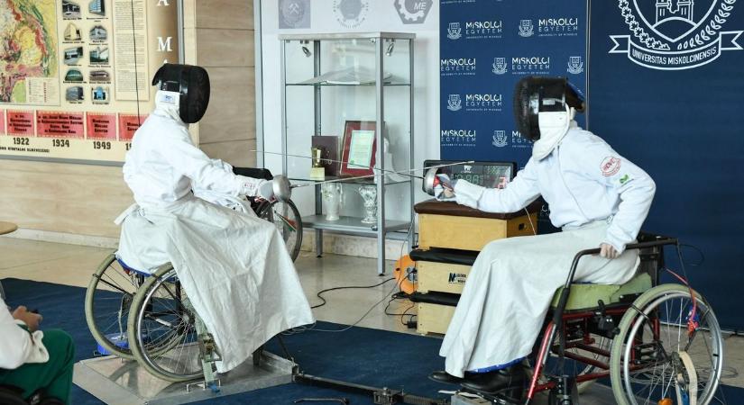 A Miskolci Egyetemen is megtartották a Magyar Parasport Napját