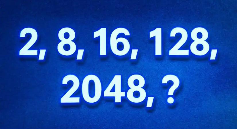 Gyors napi matek kvíz: Melyik szám következik a sorrendben?