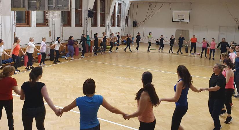 Teltházasok a Mozdulj, Debrecen! program órái a Svetitsben