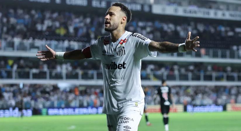 Viníciusnak Júniornak üzent a két gólt szerző Neymar