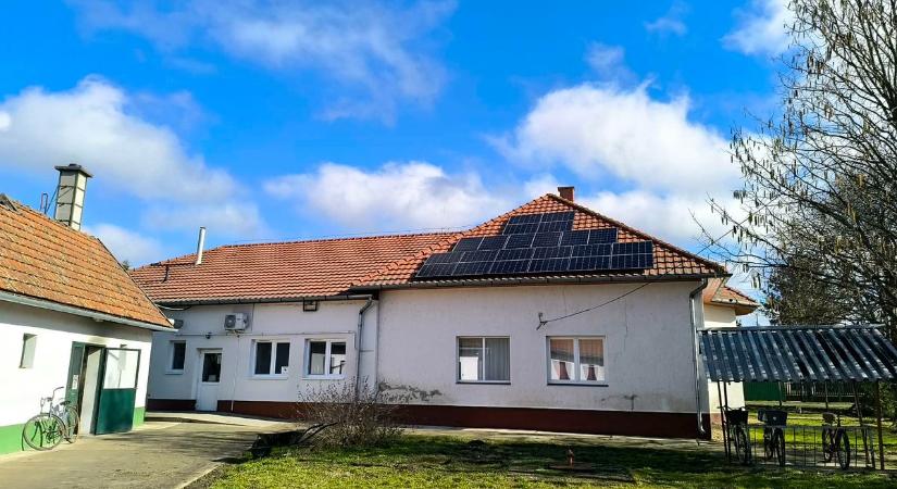 Felújították a tiszaszőlősi szociális épületet