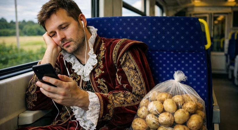 Öt órát vonatozott a somogyi Casanova légyott reményében, erre lehúzták egy kiló krumplival