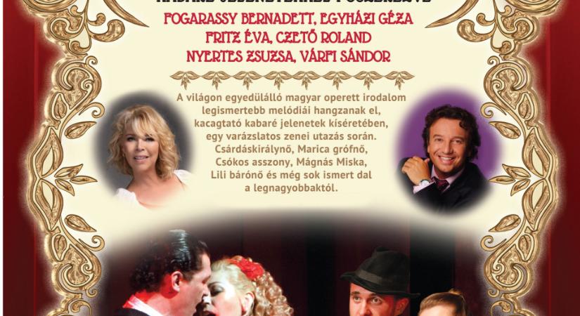 Operett és kabaré egy estén: „Húzzad csak, kivilágos virradatig” Debrecenben