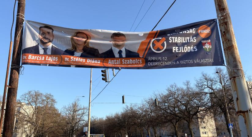 Instabil módon próbálja biztosítani a debrecenieket a Fidesz arról, hogy a jelöltjeik jelentik a stabilitást és a biztonságot