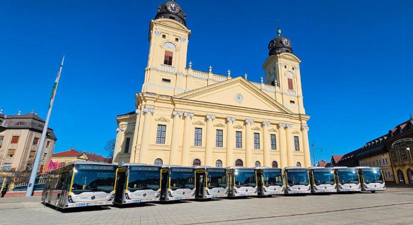 Az utolsó Volvo buszokat is nyugdíjazták Debrecenben