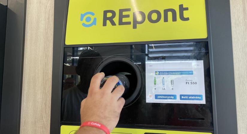 MOHU: változás a palackvisszaváltásban, itt is megjelenhetnek az automaták