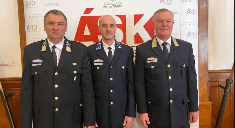 Rangos elismerést kapott a debreceni rendőr - az igazságügyi minisztertől vehette át a díjat!