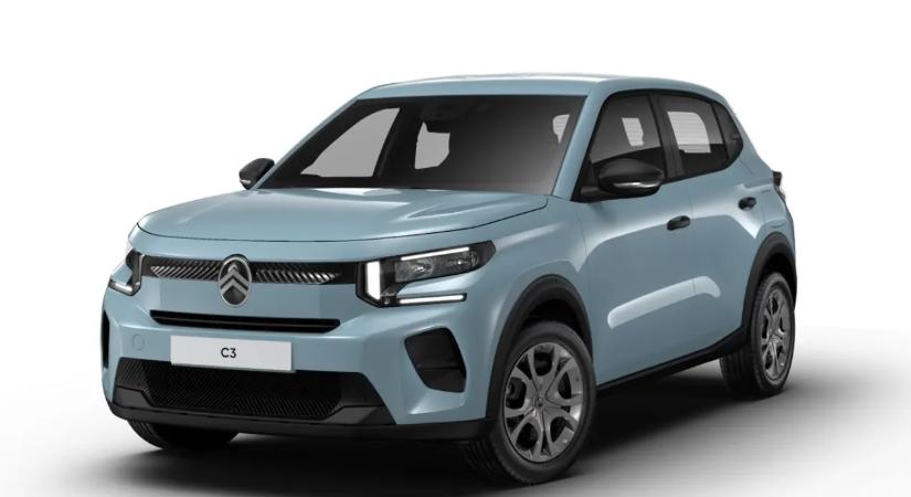 Árat csökkentett a Citroën: mostantól ez az egyik legolcsóbb új autó Magyarországon!