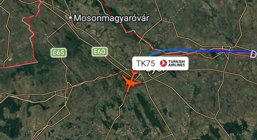 Repülőgép: nincs ok az aggodalomra a Kisalföld fölött kiengedett kerozin miatt