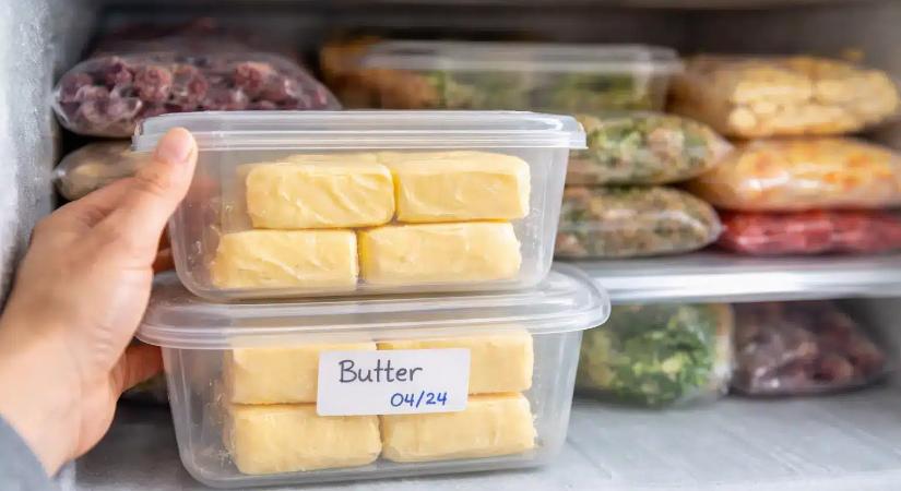 A vaj meglepően sokáig eláll a fagyasztóban: De kevesen tárolják helyesen! Nem csak a csomagolás számít