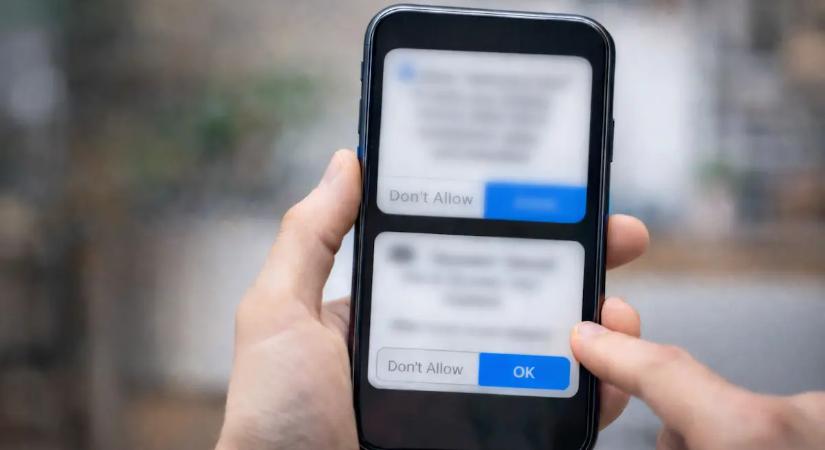Soha ne hagyd figyelmen kívül ezeket a felugró ablakokat a telefonodon. Egyetlen kattintás könnyű célponttá tehet a kémkedés számára.