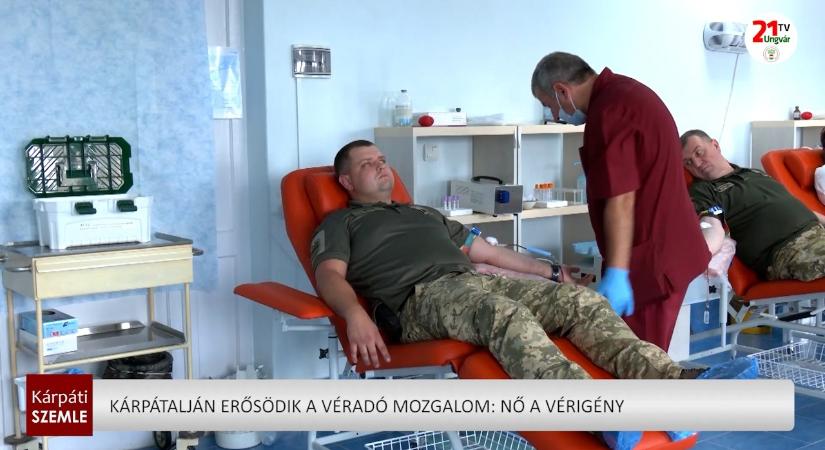 Kárpátalján erősödik a véradó mozgalom: nő a vérigény (videó)