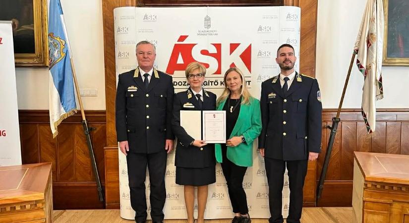 Victima Protector-díjat kapott az áldozatvédelemmel foglalkozó vármegyei rendőr