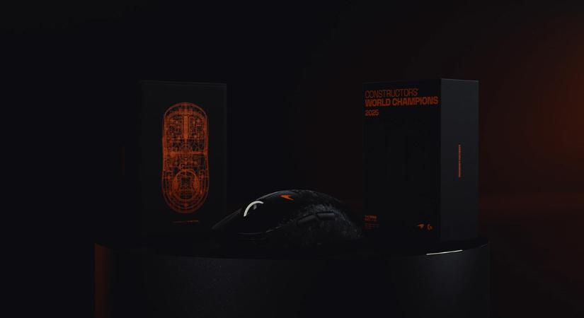 Lando Norris F1-es bajnoki címe miatt lett könnyebb a Logitech egere