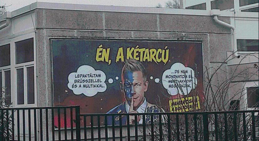 Veszprémi diákok háborodtak fel azon, hogy iskolájuk falára propagandaplakát került