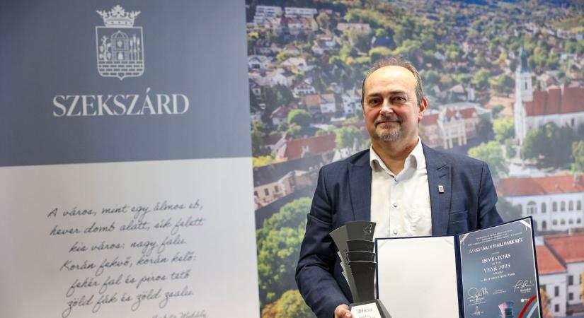 Ez aztán a jó hír! A szekszárdi elnyerte az Év Ipari Parkja címet