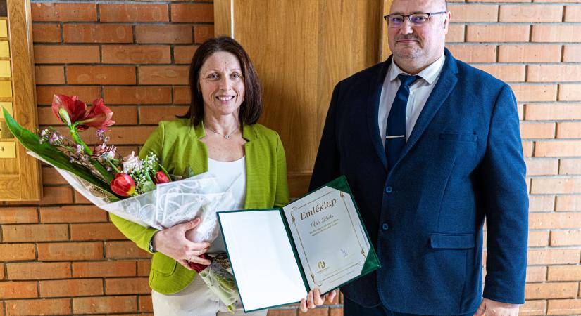 „Akikre büszkék vagyunk” – elismerést kapott Vári Beáta