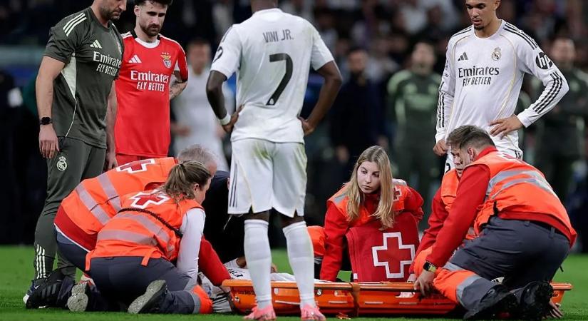 A vártnál később térhet vissza a Real Madrid nyaksérülést szenvedő játékosa