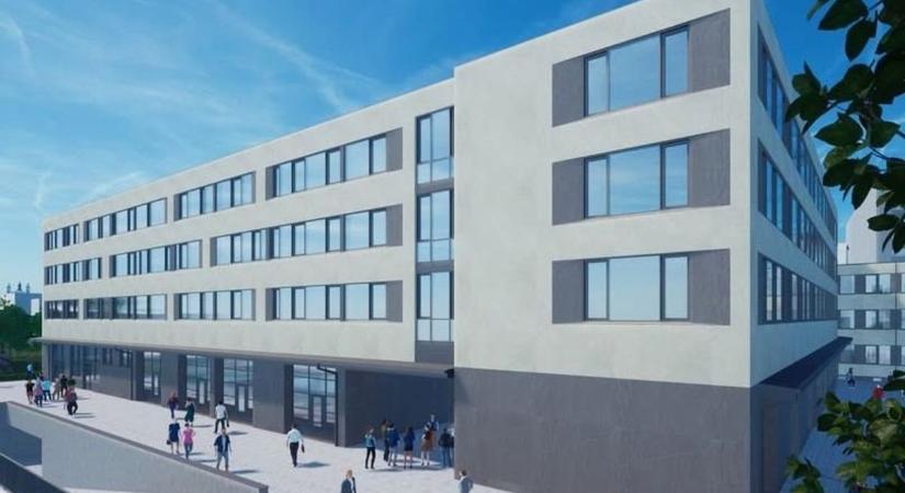 Alig lehet majd ráismerni, így nézhet majd ki felújítás után a debreceni iskola