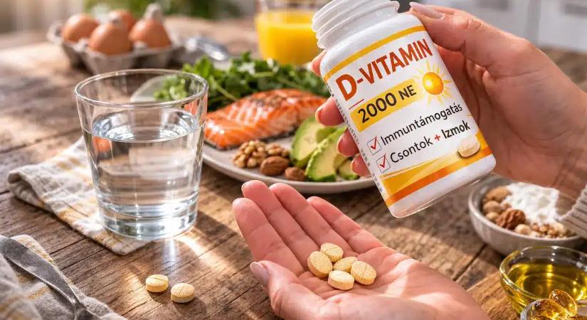 Ilyen módon soha ne szedd a D-vitamint, mert nem fog felszívódni!