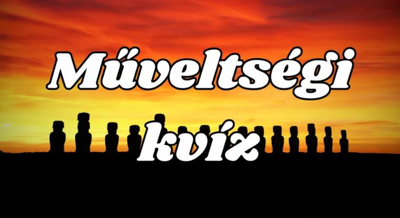 Műveltségi kvíz csak a kimagasló elméjűeknek: Vajon a felső 5%-ba tartozol? Teszteld magad!