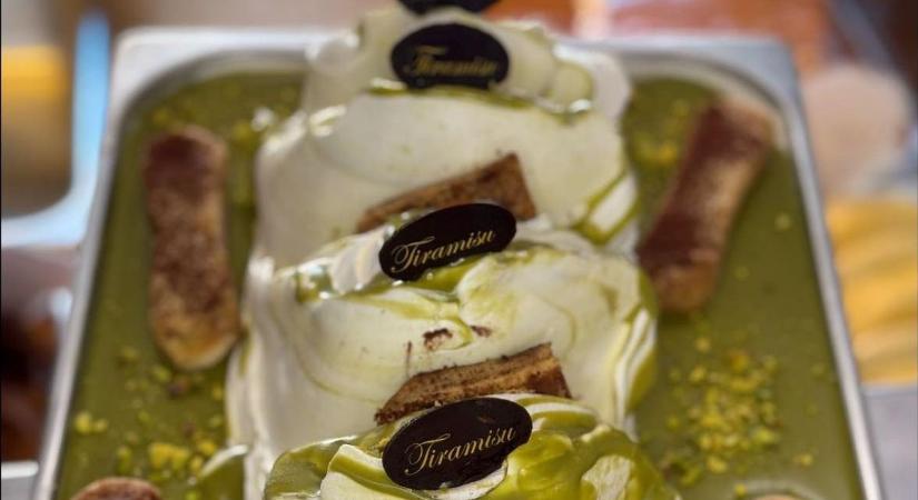 Indul a fagyi szezon -Új ízek Győr kedvelt cukrászdájában