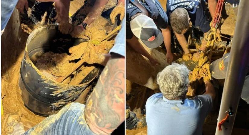 Sárból mentettek ki egy 12 napja eltűnt férfit, túlélte élelem és víz nélkül